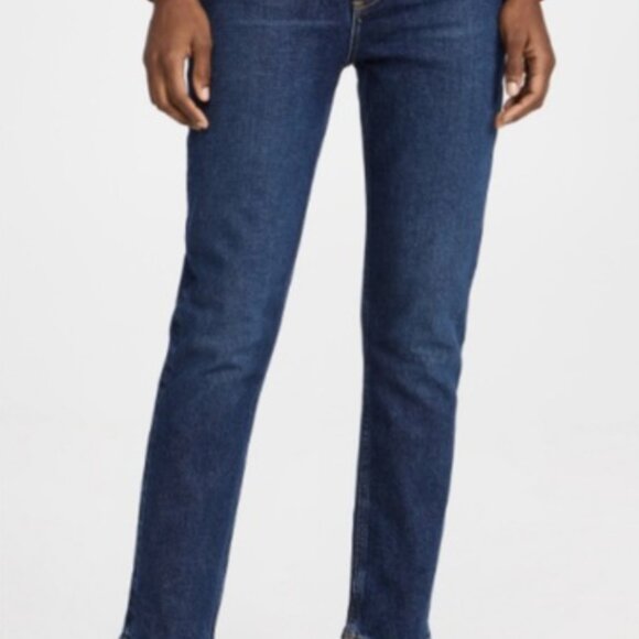 AGOLDE Long High Rise Straight Jeans - Picture 3 of 7